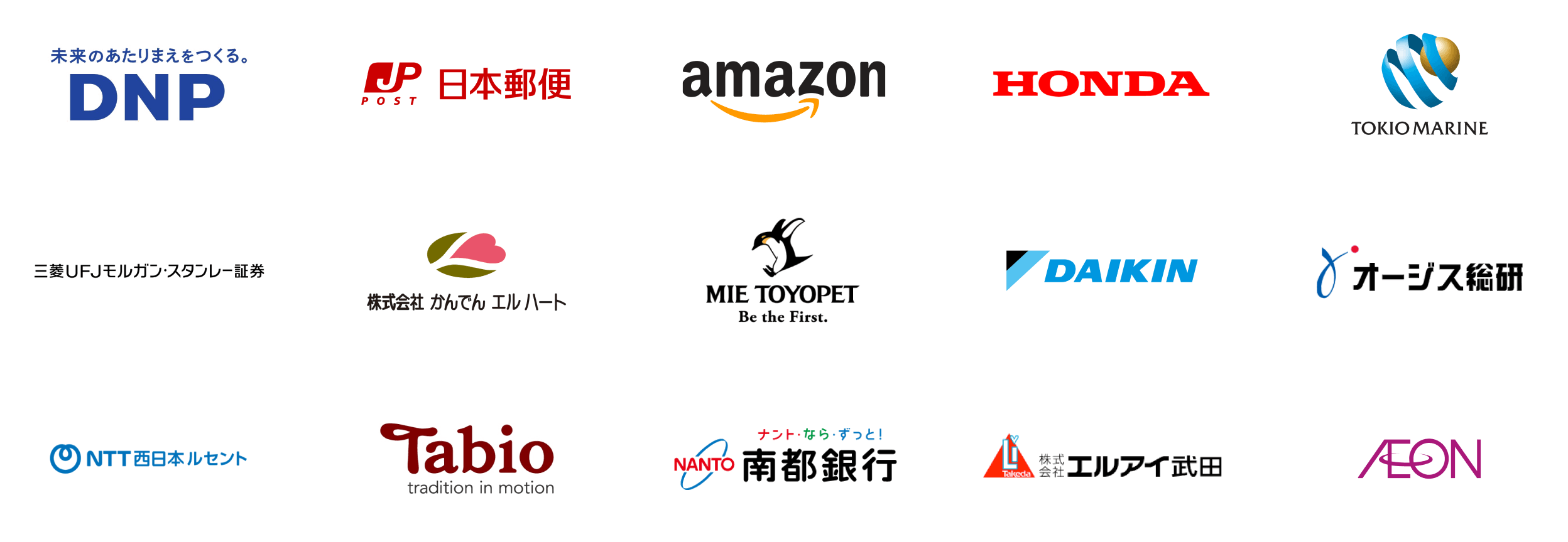 job placements 就職先参考